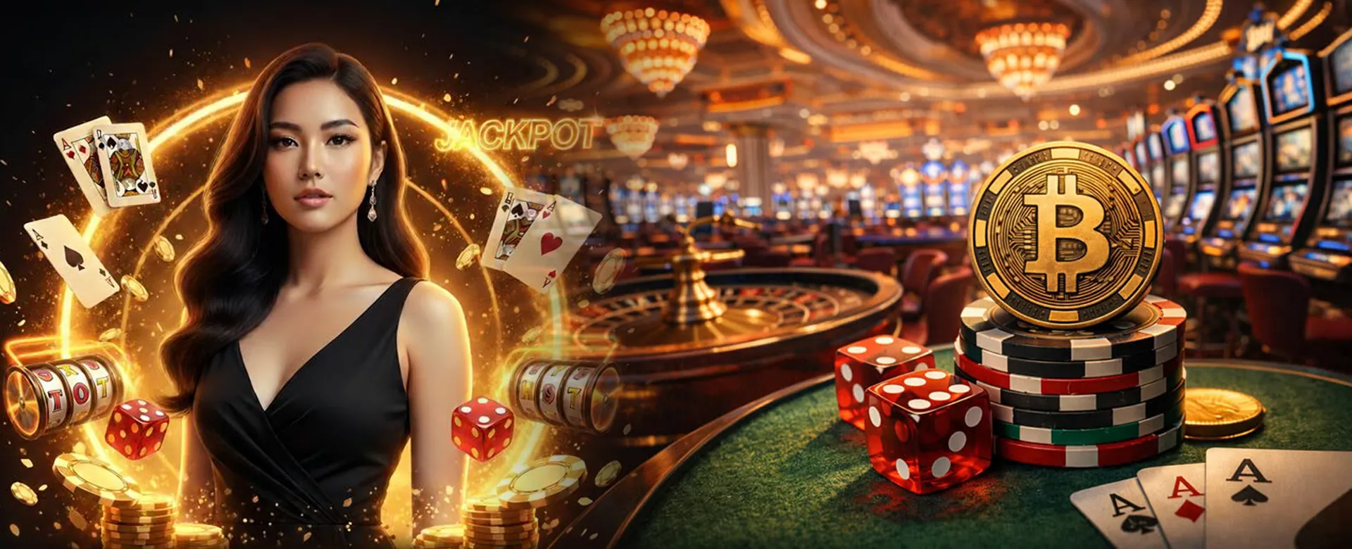 Spintime online casino platform with gold accents